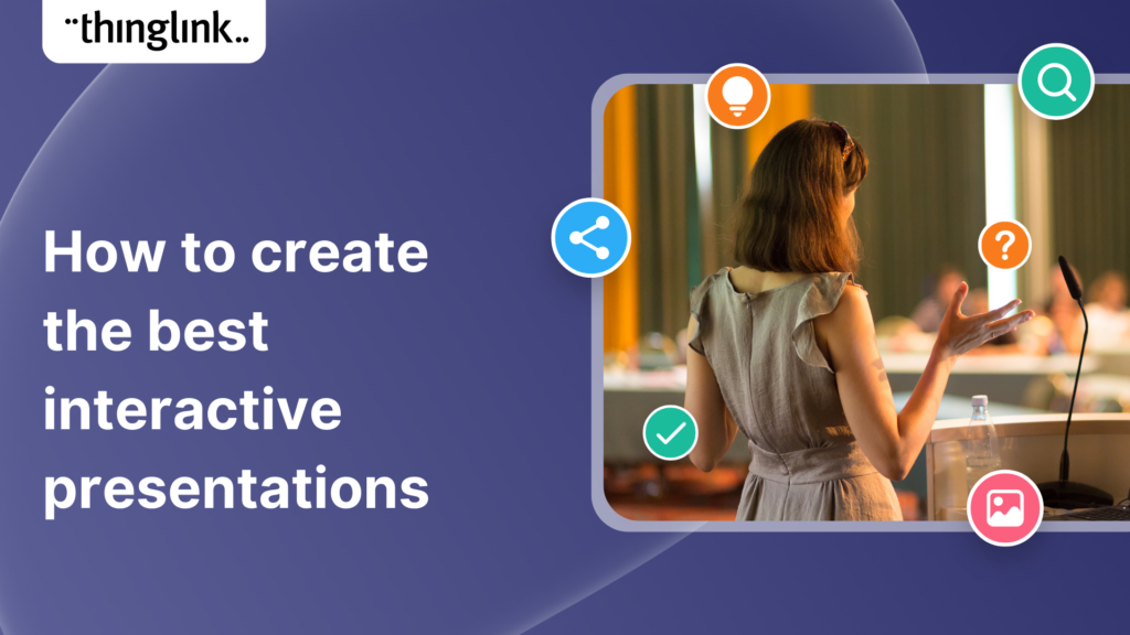 create interactive presentation app
